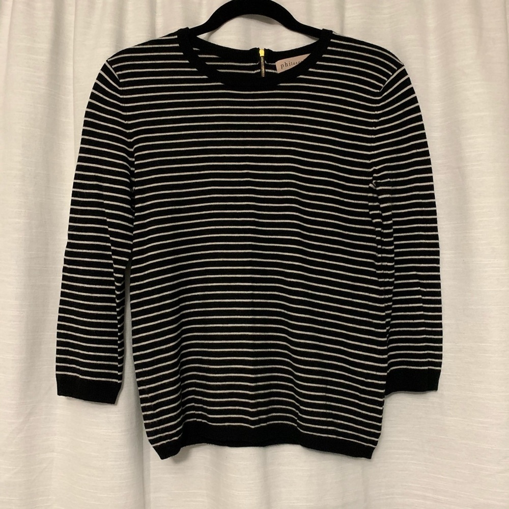Philosophy 3/4 sleeve sweater